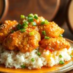 4-Ingredient Orange Chicken