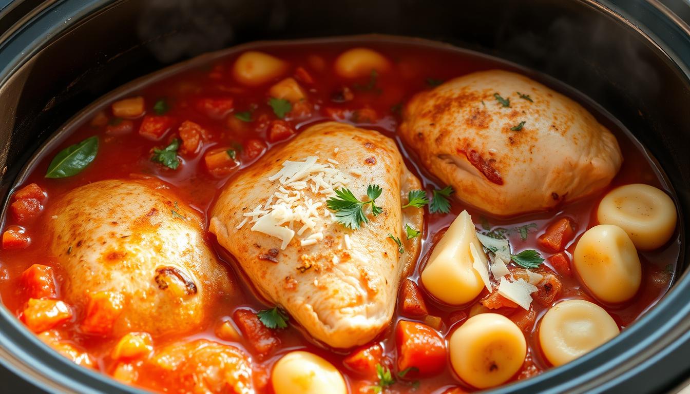 Crockpot Italian Chicken