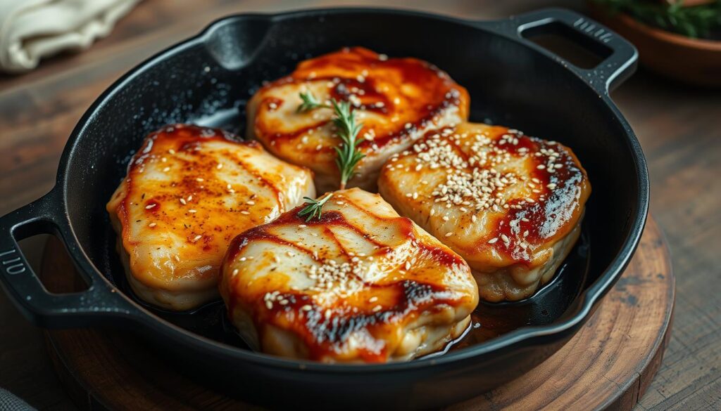 Honey Garlic Pork Chops