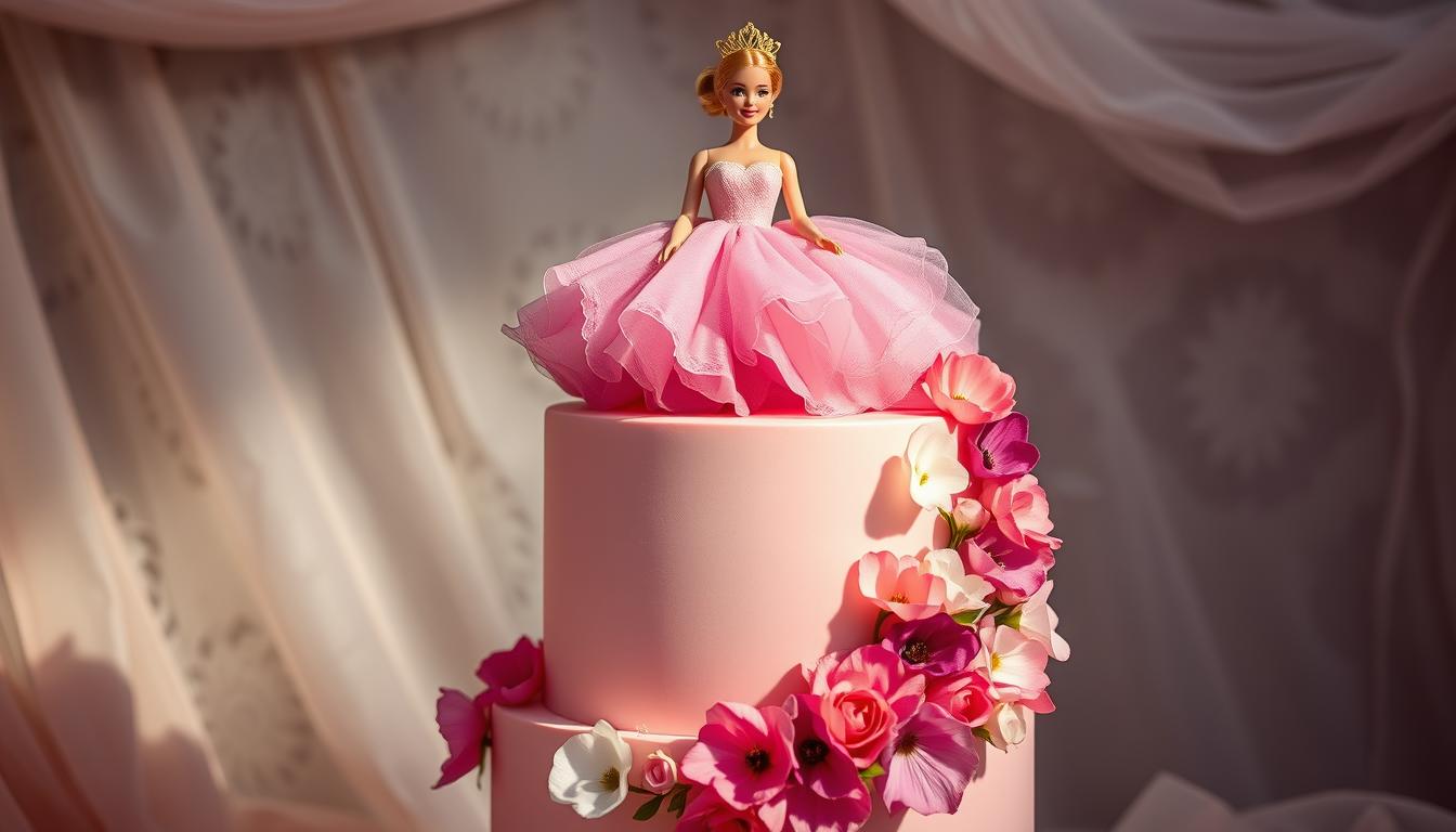 barbie cake