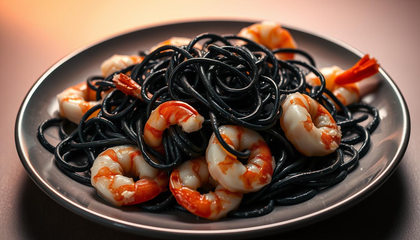 squid ink pasta
