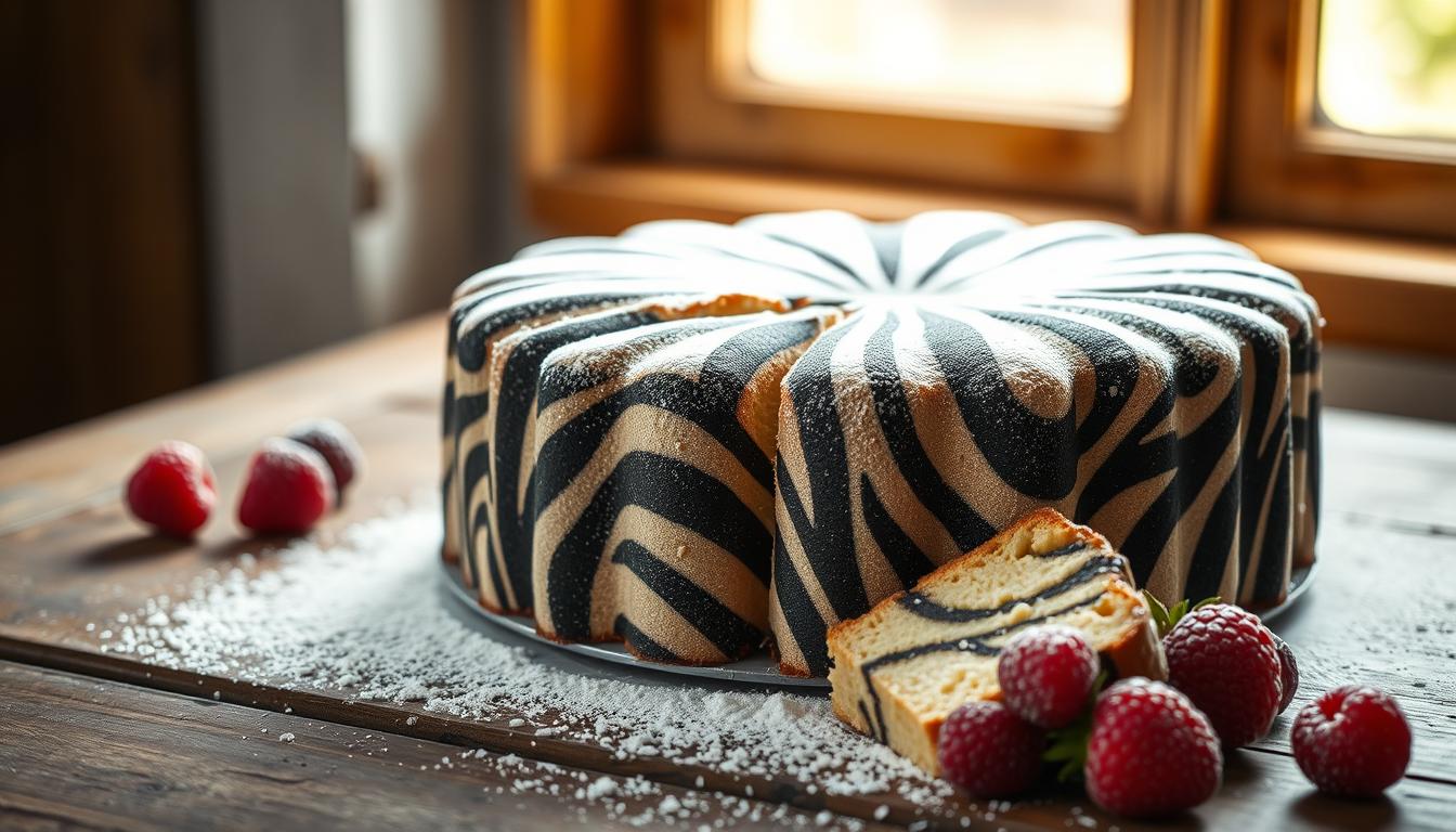 zebra cake