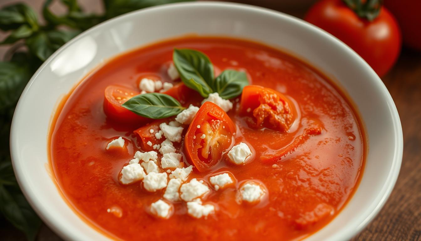 Feta Tomato Soup